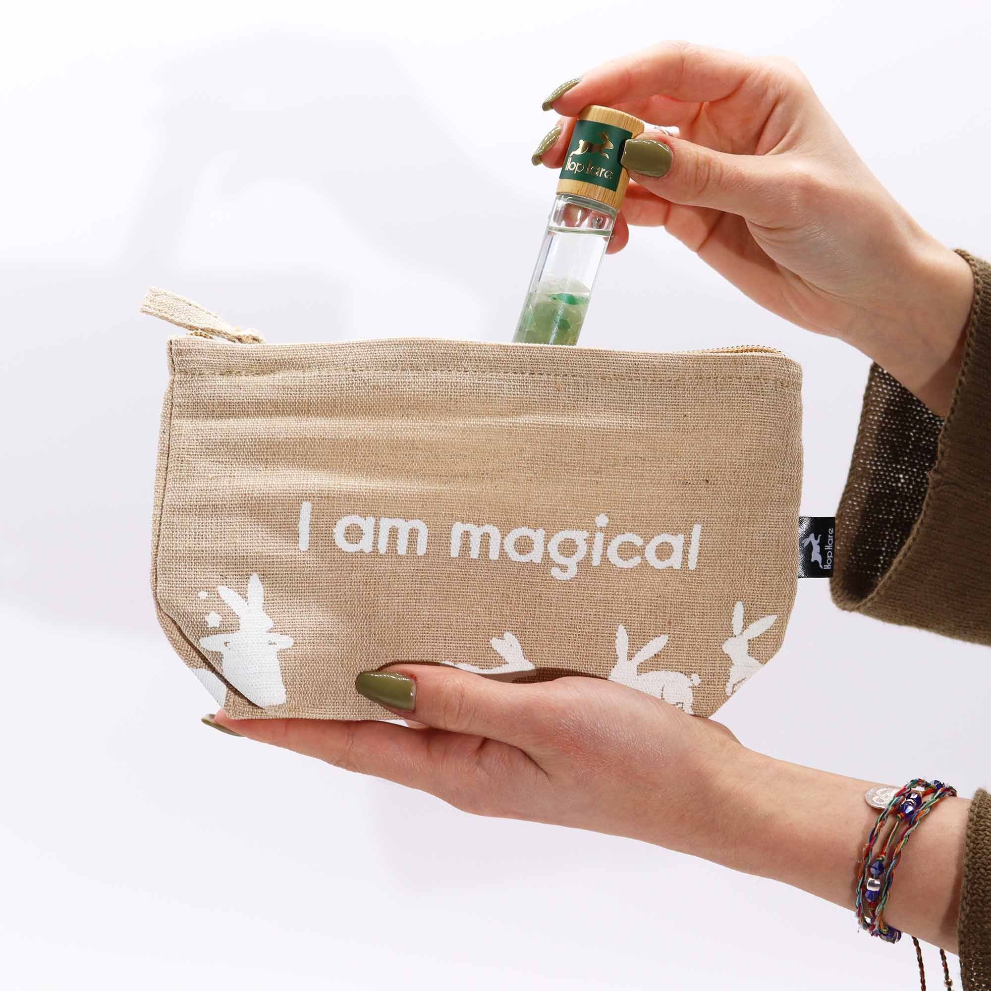 Hop Hare Pouch I am Magical with Eco Friendly Design