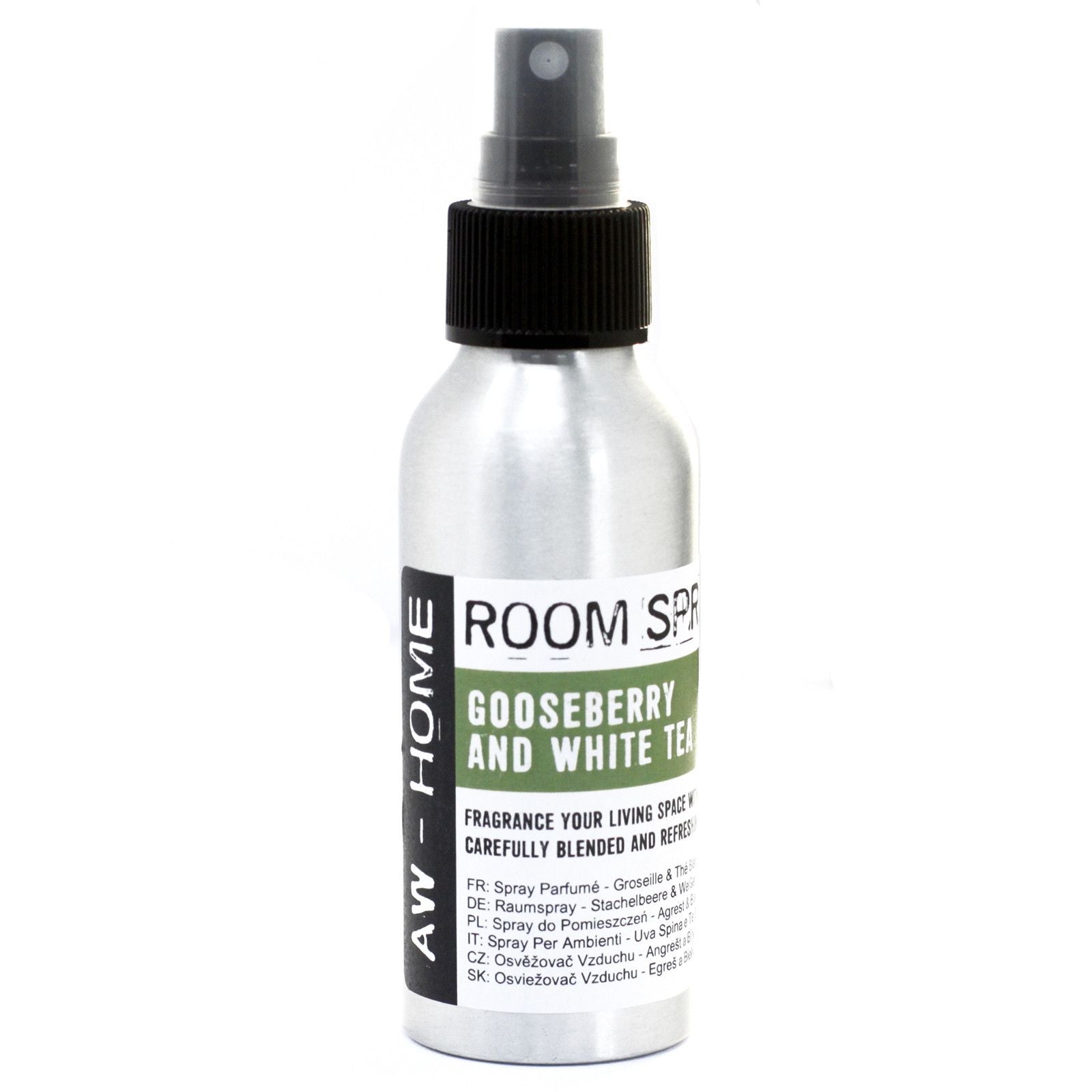 100ml Room Spray Gooseberry and White Tea for Inviting Home Aroma