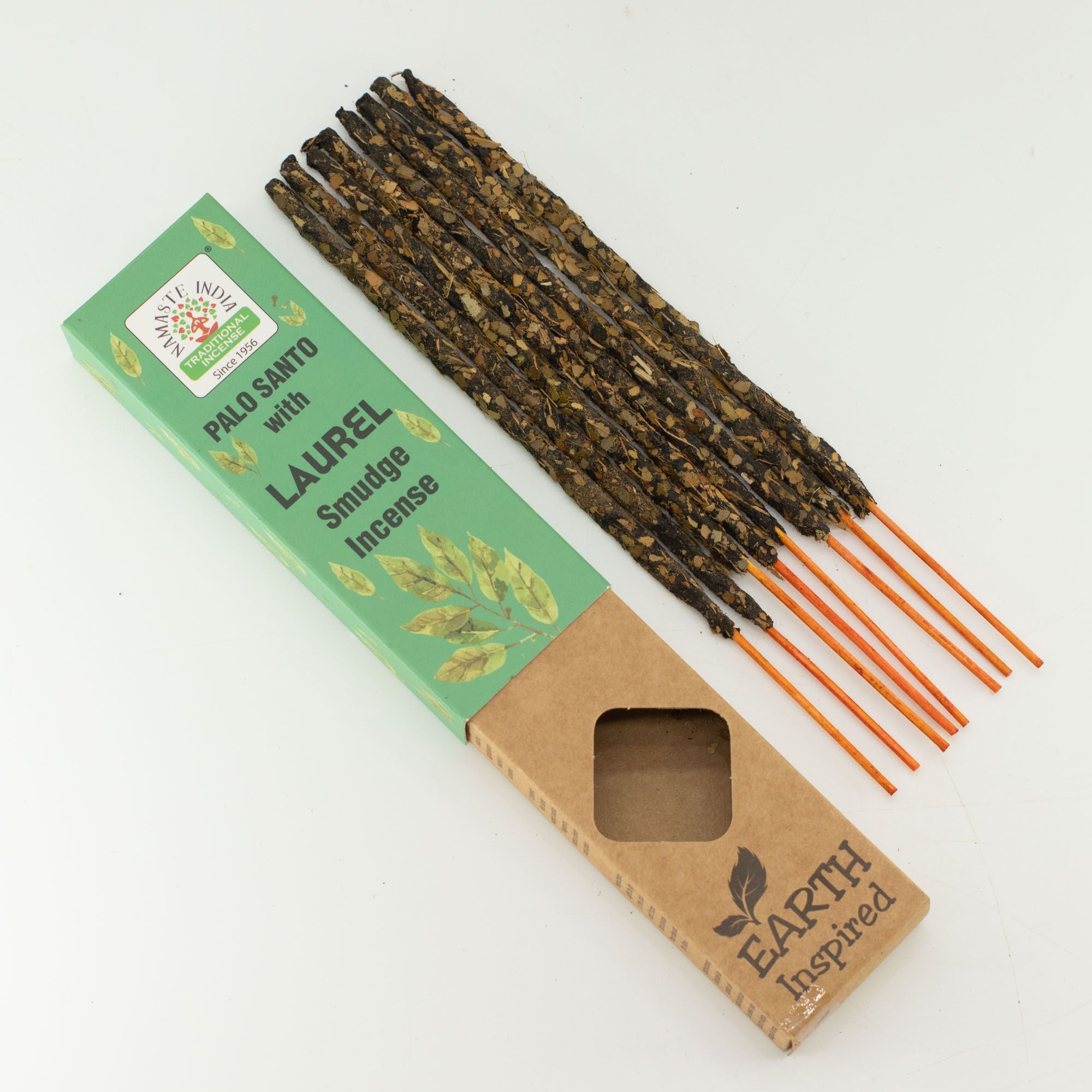 Earth Inspired Smudge Incense Sticks with Soothing Laurel Aroma