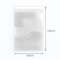 Poly Prop Bags 160x250mm Reseal for Stylish Packaging Solutions