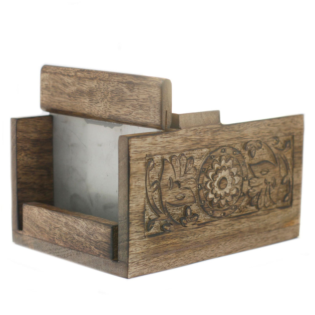 Mango Wood Antique Style Cutter for Soap Loaves with Elegant Design