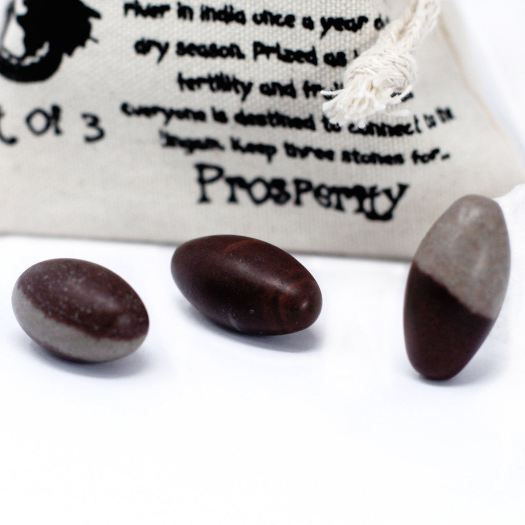 One Inch Lingam Stones for Sacred Spaces with Unique Features