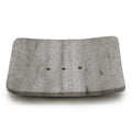 Square Ziolit Stone Soap Dish for Modern Stylish Bathrooms
