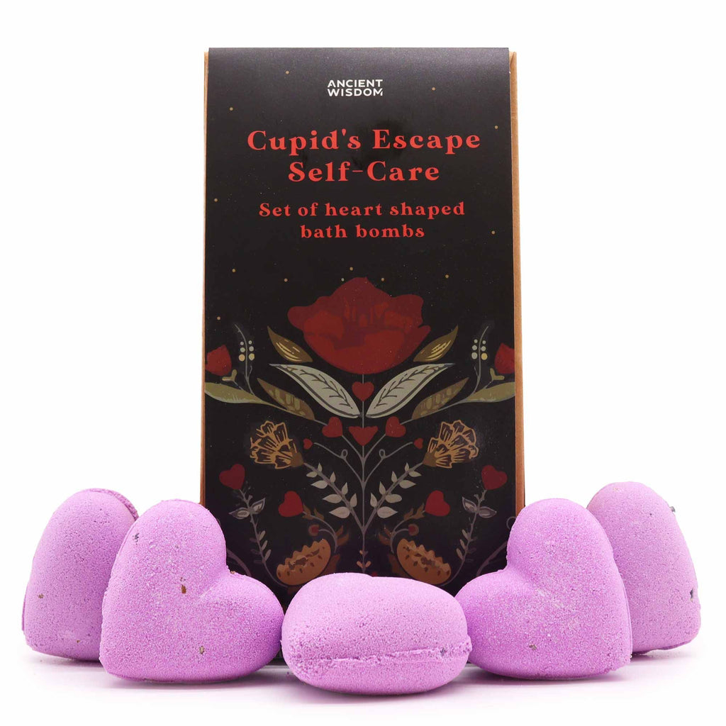 Cupids Escape Self Care Bath Heart Gift Set for Ultimate Relaxation