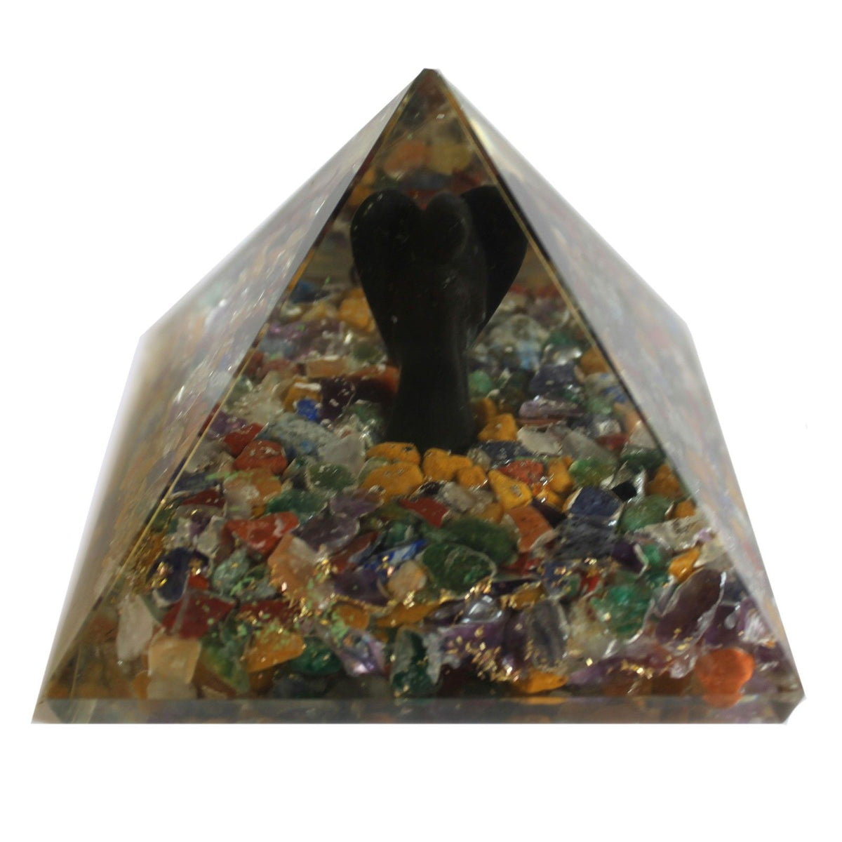 Large Orgonite Pyramid 70mm - Angel