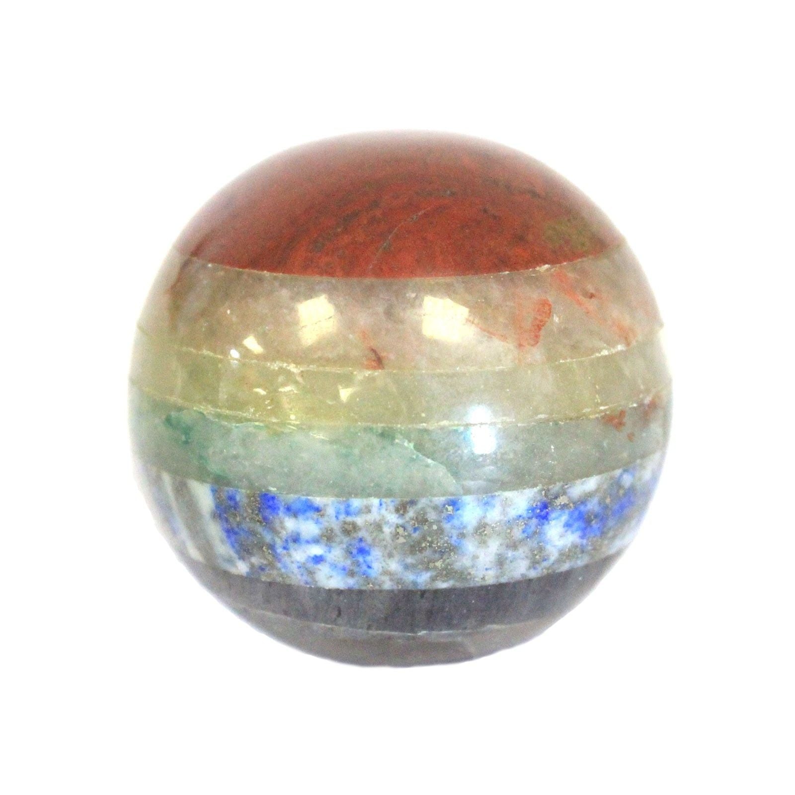 Chakra Spheres 40 to 50mm for Home Decor and Collecting Stones