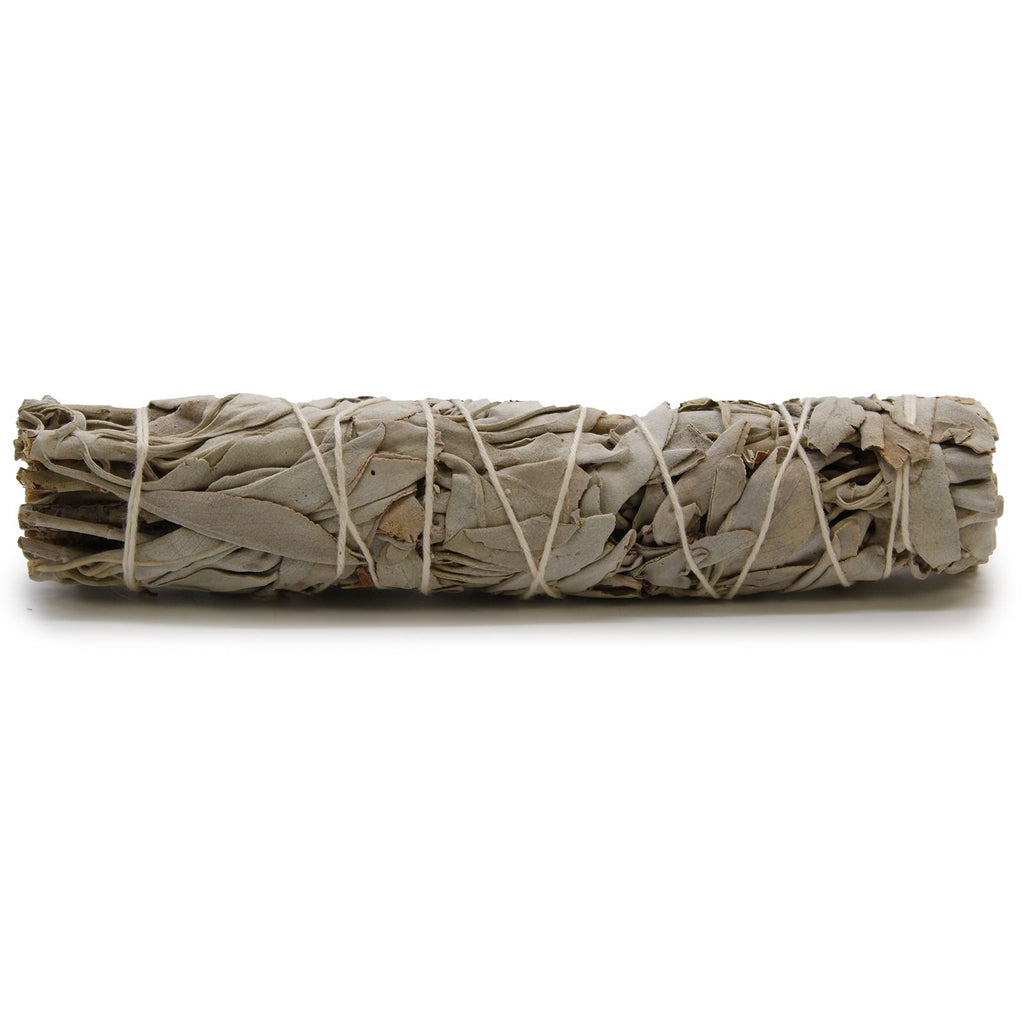 White Sage Smudge Stick 15cm for Cleansing and Purifying Spaces