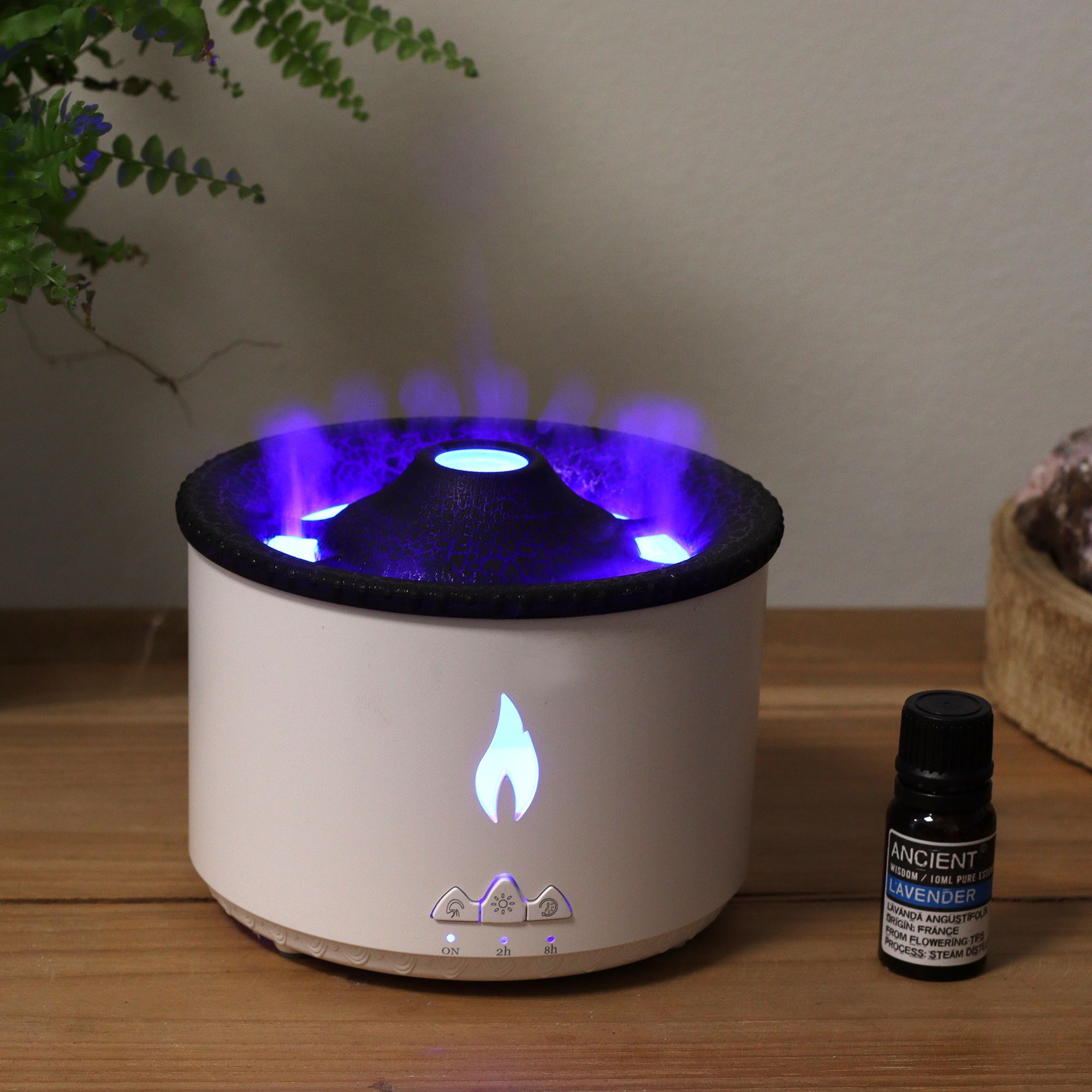 Medium Volcano Effect Aroma Diffuser with Colour Changing Light