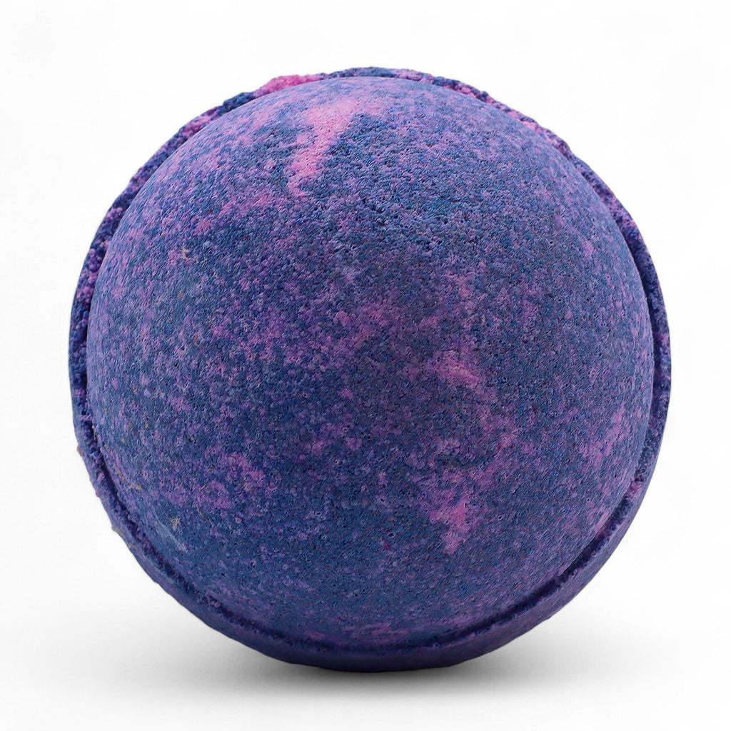 Set of 3 Yorkshire Violet Bath Bombs for Relaxing Bath Soaks