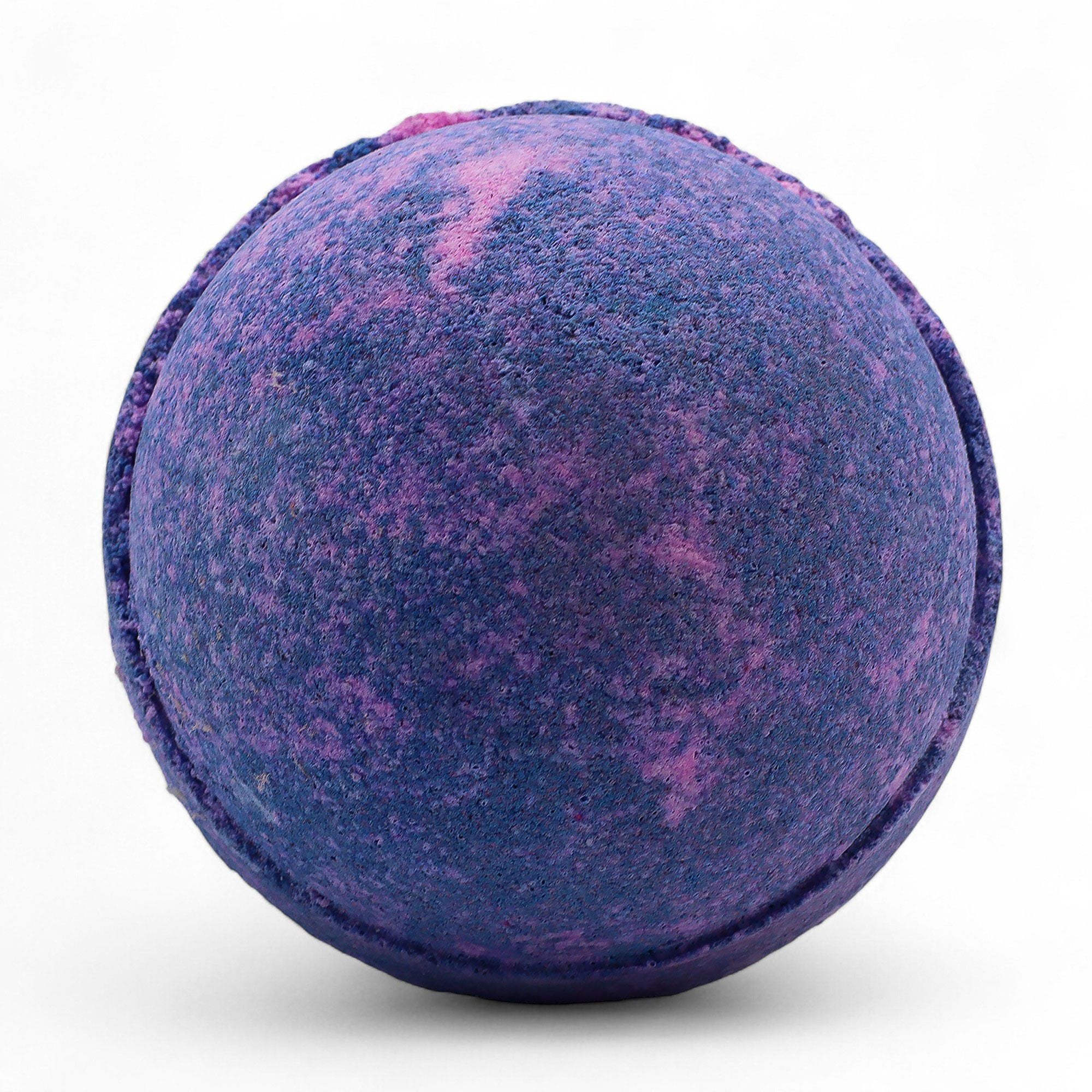 Set of 3 Yorkshire Violet Bath Bombs for Relaxing Bath Soaks