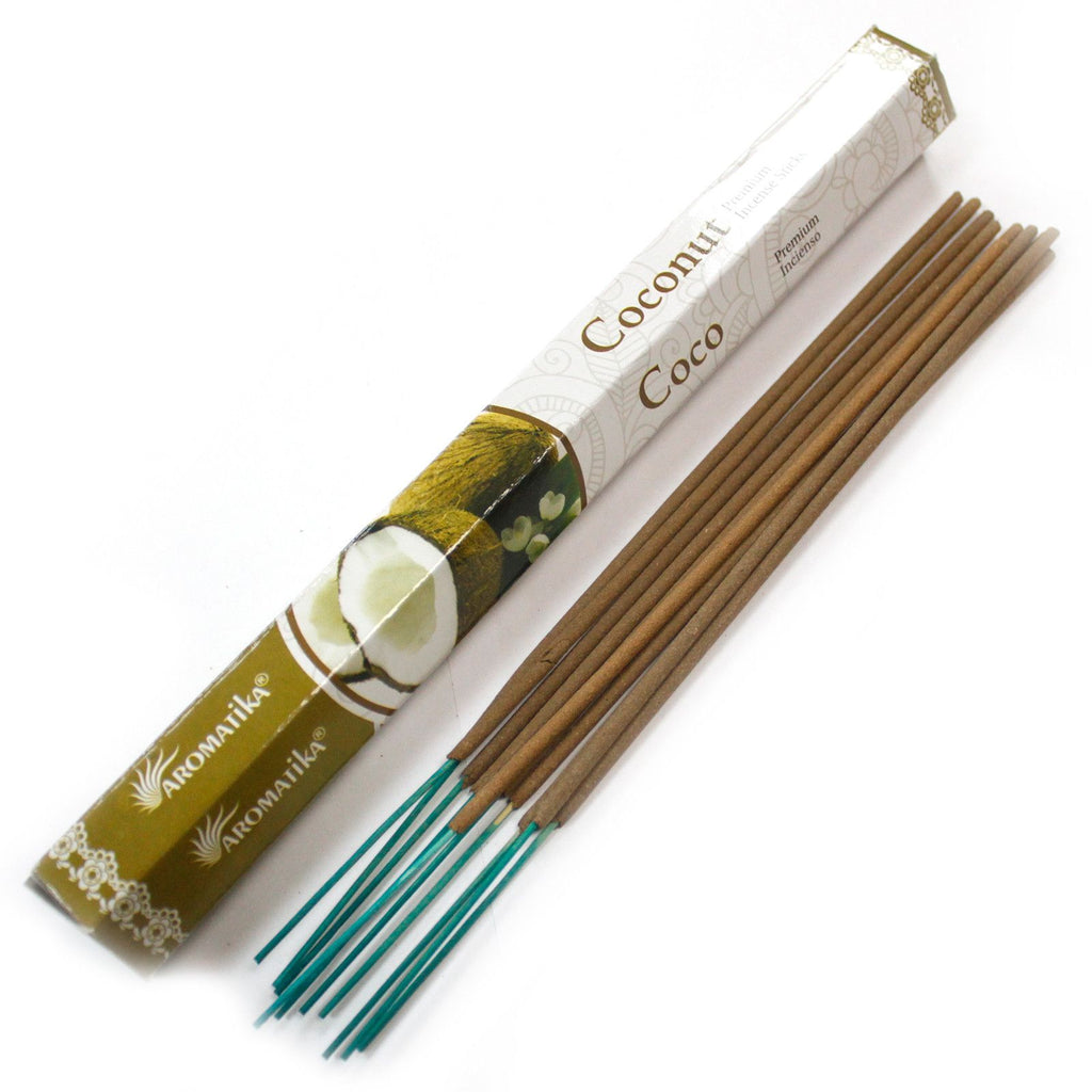 Aromatica Premium Incense Sticks with Coconut Aroma for Your Home