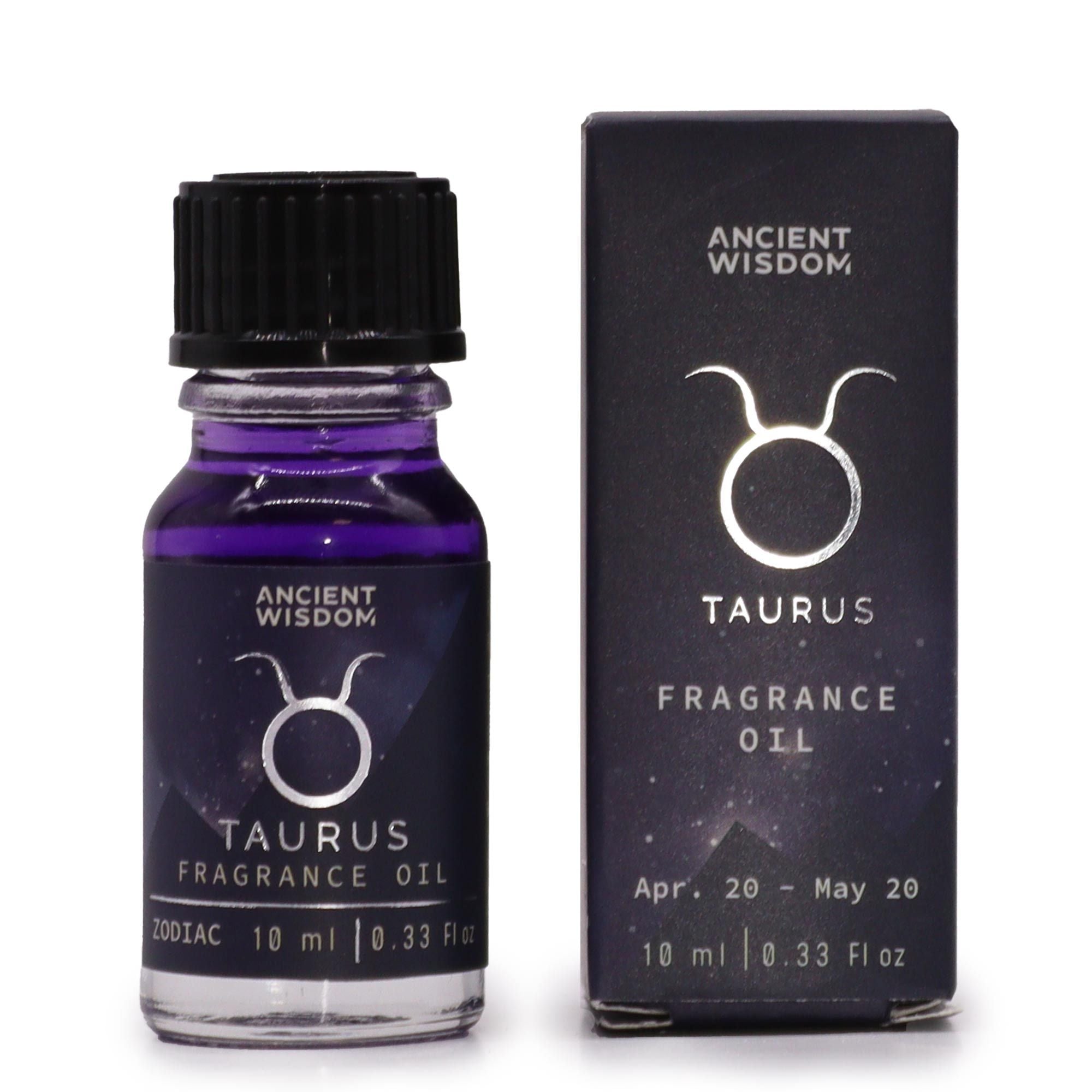Zodiac Fragrance Oil 10ml Taurus with Forest Emerald and Patchouli