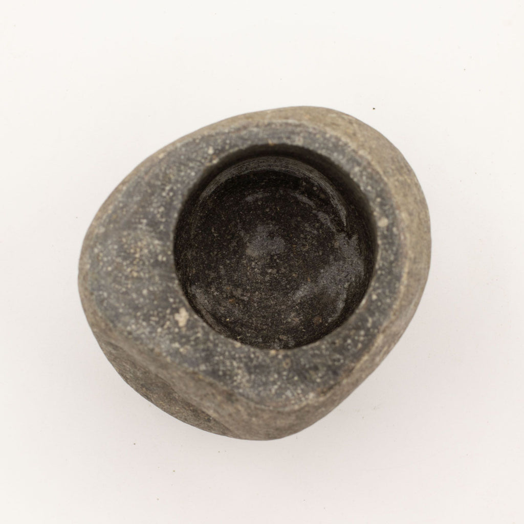 Natural Riverstone Decorative Pestle & Mortar for Stylish Homes