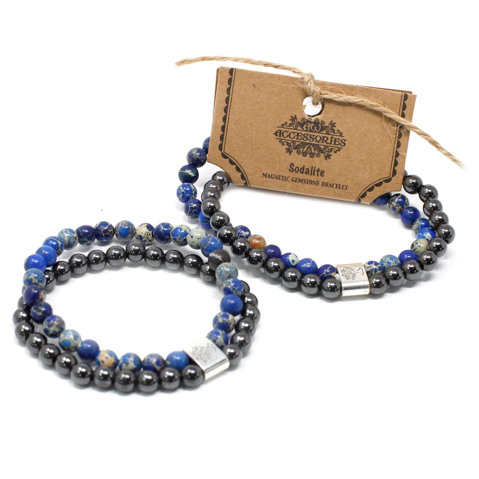Magnetic Sodalite Gemstone Bracelet for Unique Style Appeal