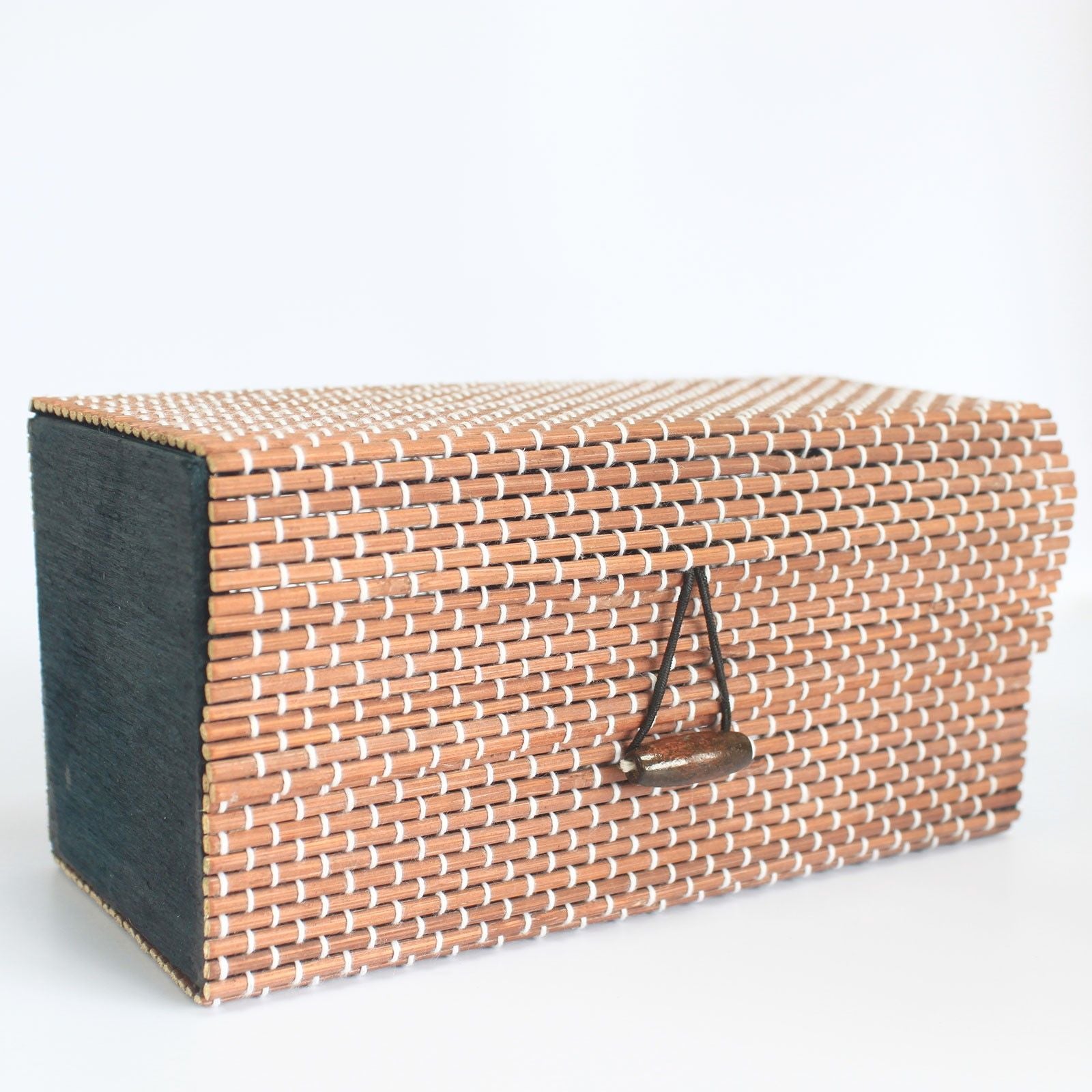 Elegant Double Box Fine Bamboo Gift Box for Candles and More