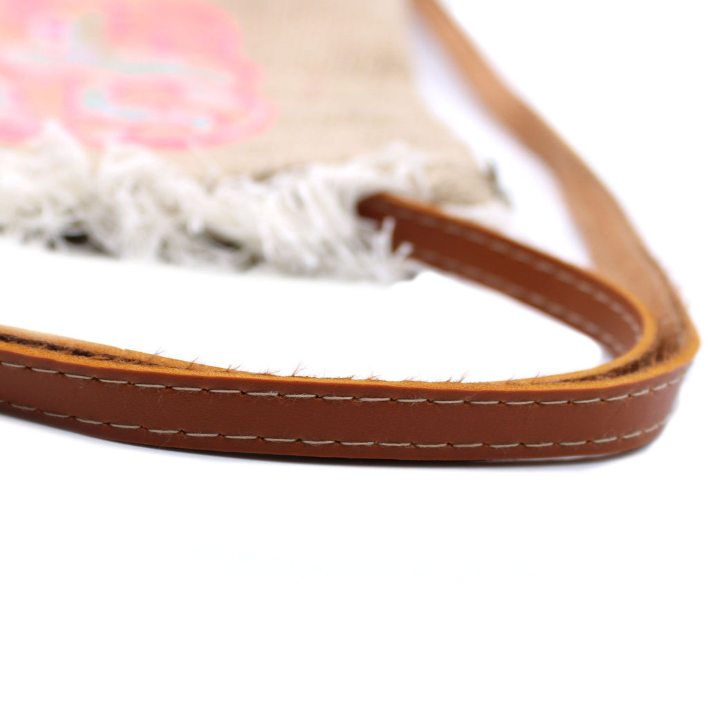 Fab Fringe Bag with Bicycle Embroidery for Stylish Outings and Events