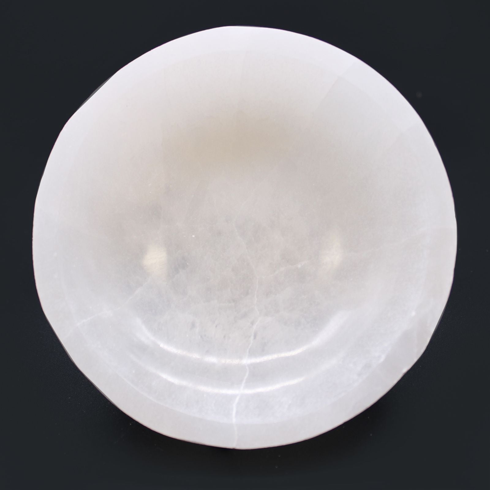 Selenite Round Bowl 15cm for Elegant Home Decor and Styling