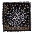Esoteric Fringed Altar Cloth for Life Death and Rebirth Rituals