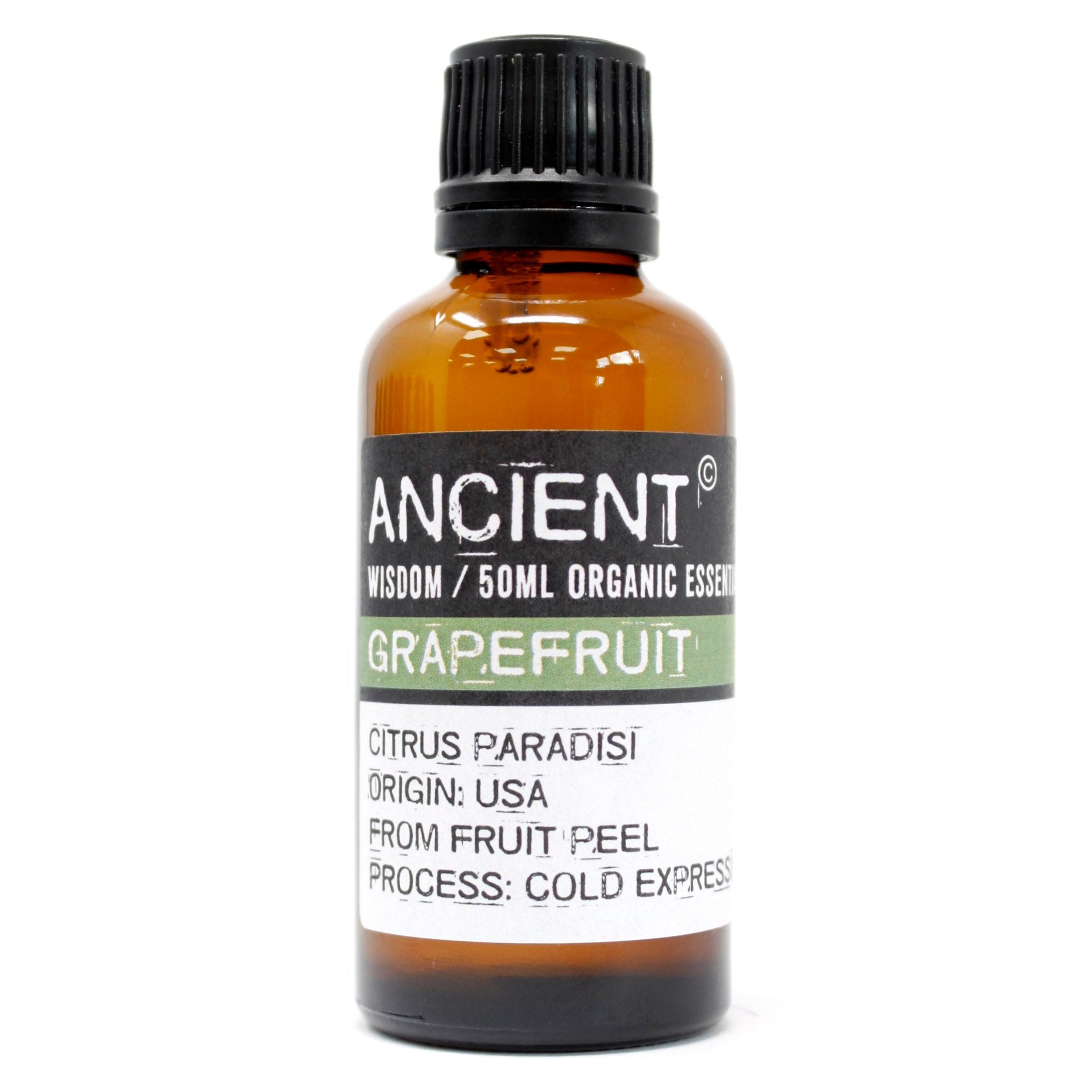 Grapefruit Organic Essential Oil 50ml for Aromatherapy Use