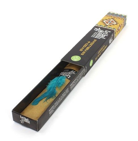 Tribal Soul Incense Sticks with Sweet Grass and Cedar Aroma Blend