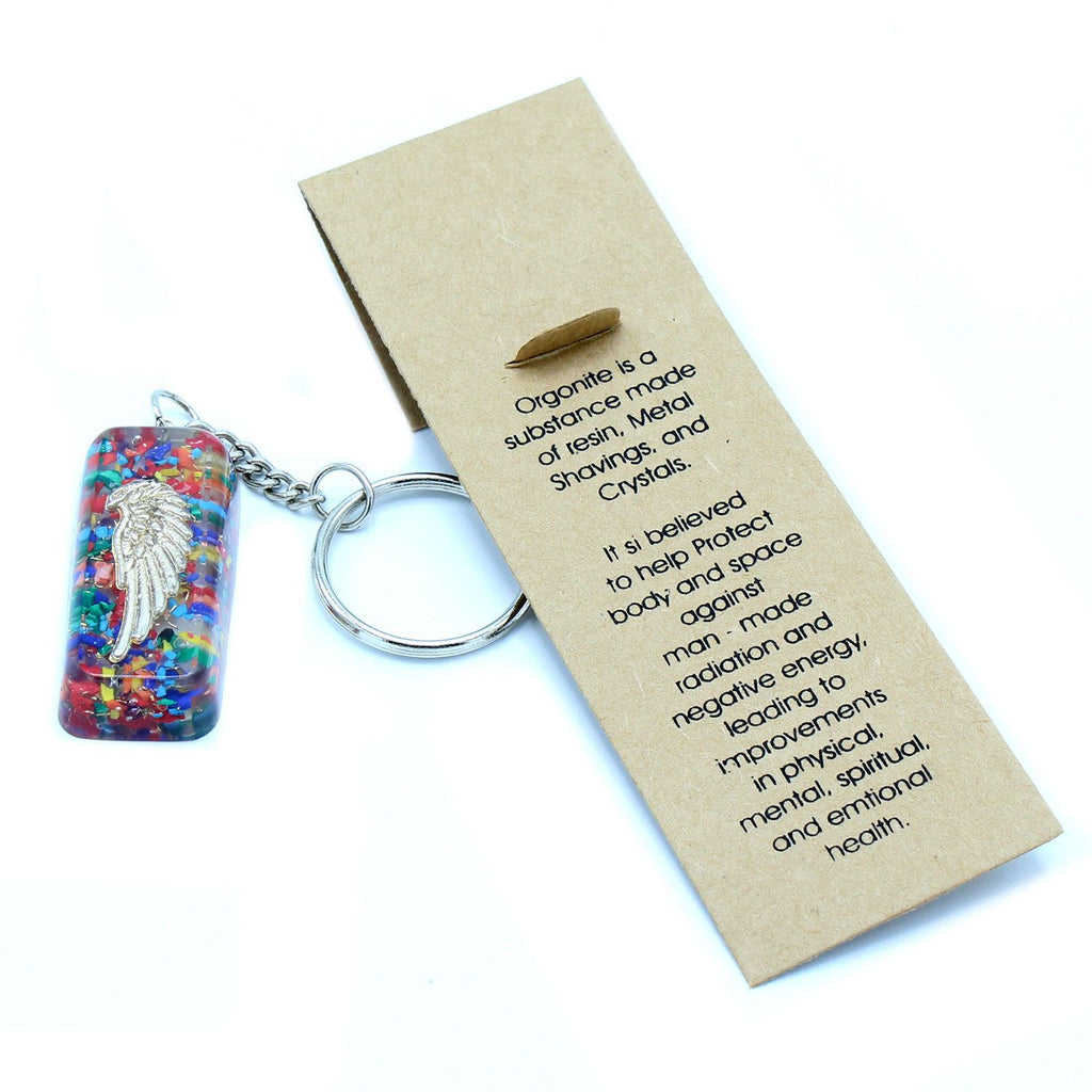 Orgonite Power Keyring for Guardian Protection and Daily Use