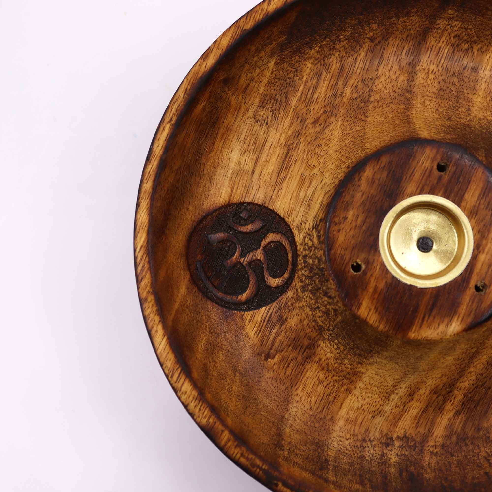 Om Incense Stick and Cone Burner Disc for Aromatic Experiences