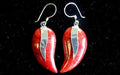 925 Silver Mangos Earrings with Vibrant Colour for Evening Style
