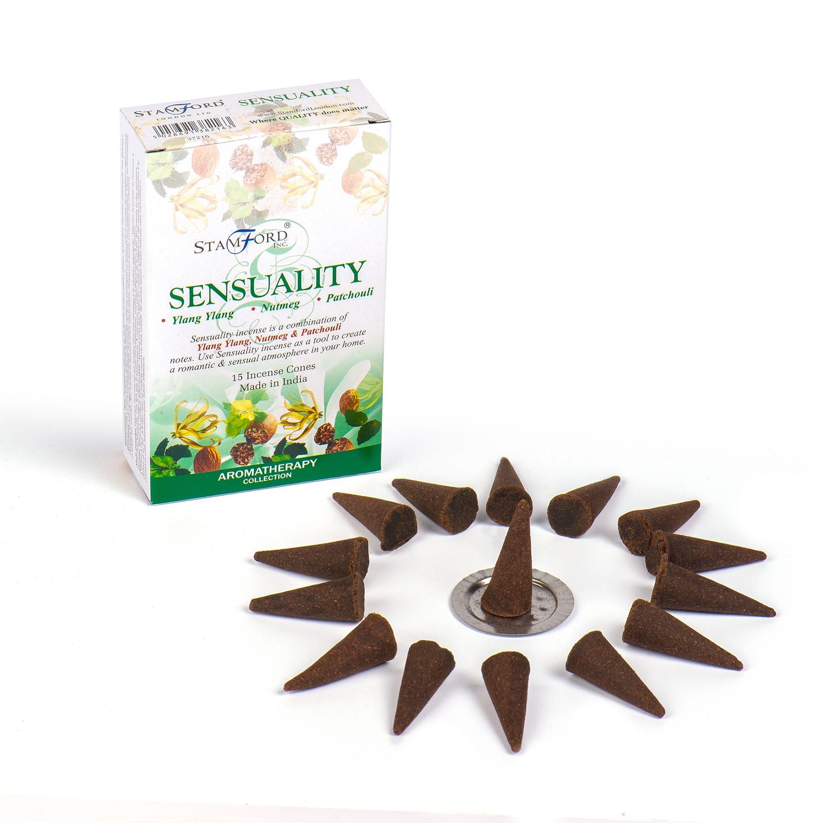 Sensuality Cones Stamford Premium Incense for Home Fragrance