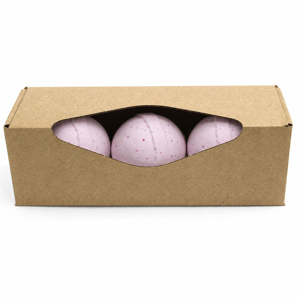 Set of 3 Passion Potion Bath Bombs for a Luxurious Bath Experience