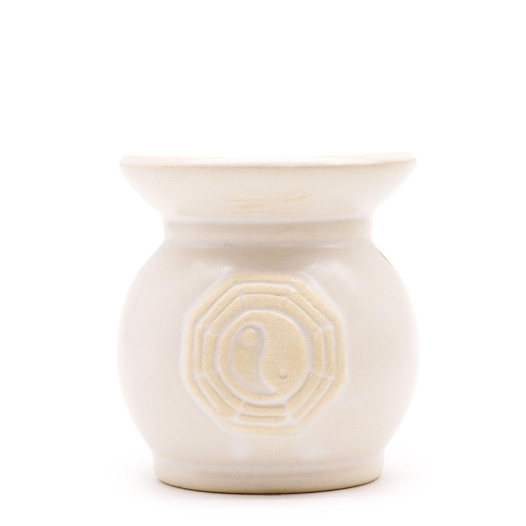 Classic Yin Yang Oil Burners with Rustic Terracotta Design