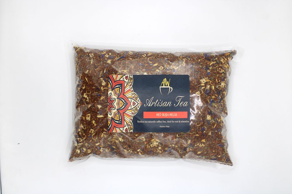 Red Bush Relax 1Kg Soothing Rooibos Lavender Apple and Orange Tea