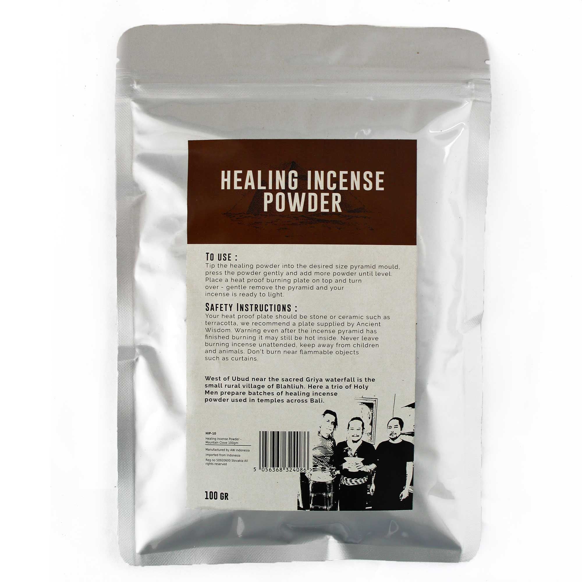 Healing Incense Powder Mountain Clove 100g for Aromatic Spaces