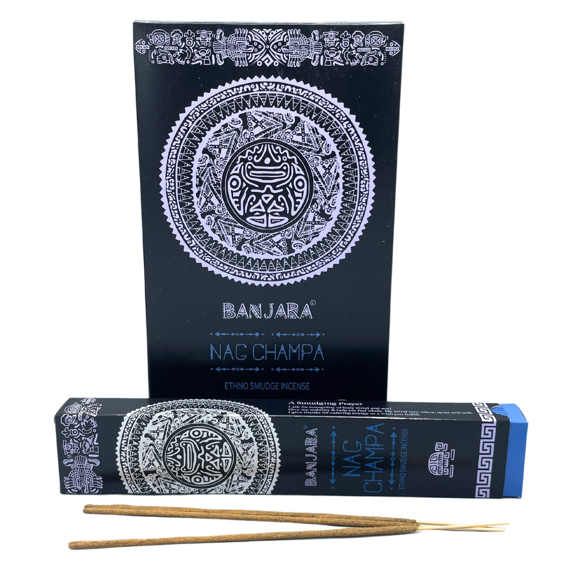 Banjara Tribal Smudge Incense Sticks with Nag Champa Aroma Blend