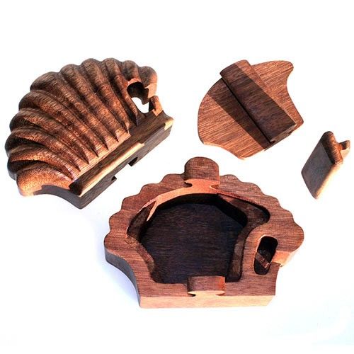 Bali Magic Box Sea Shell Puzzle Box for Unique and Special Gifts