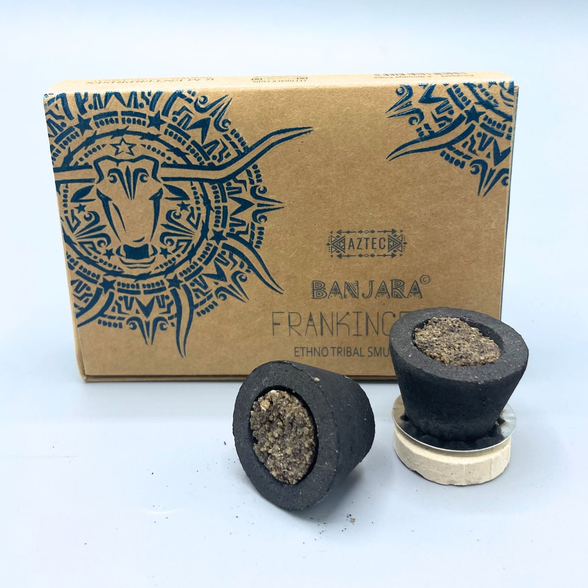 Banjara Smudge Cups with Frankincense for Purification Rituals