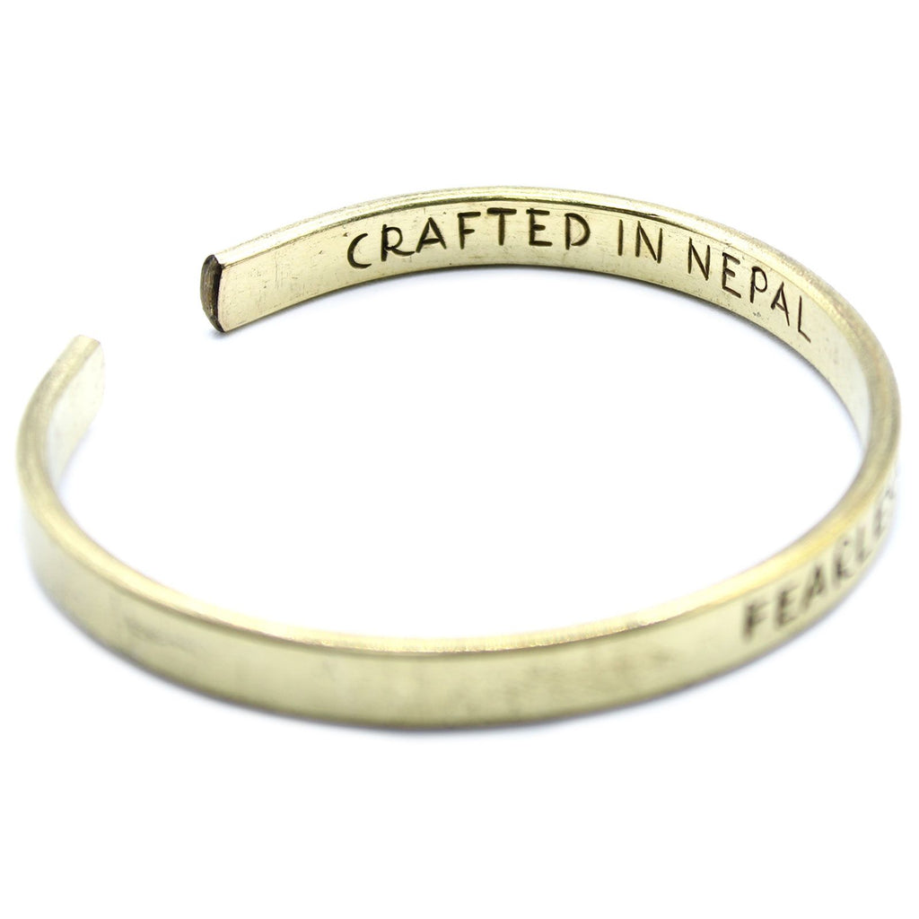 Inspiration Bracelet Brass Selection for Style and Motivation