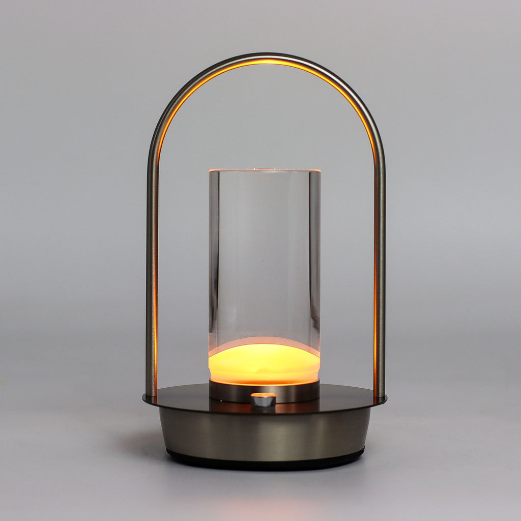 Touch Lamp Crystal Lantern USB Rechargeable for Modern Illumination