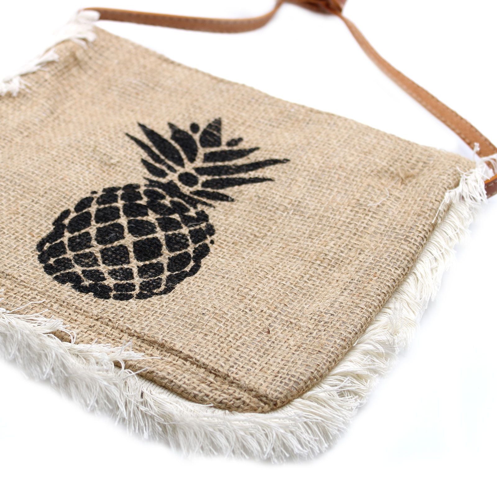 Fab Fringe Bag with Pineapple Print for Stylish Everyday Use