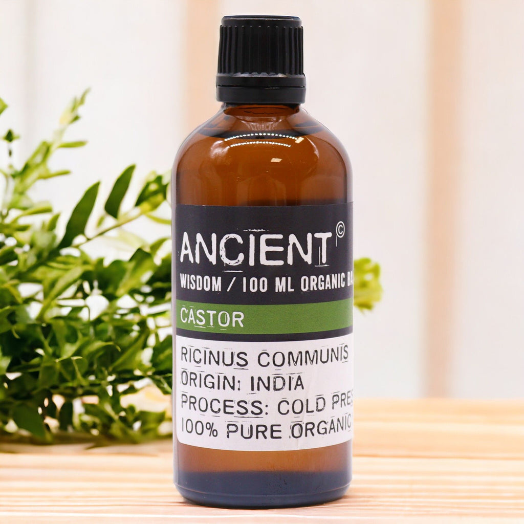 Organic Castor Oil 100ml for Nourishing Skin and Hair Care Use