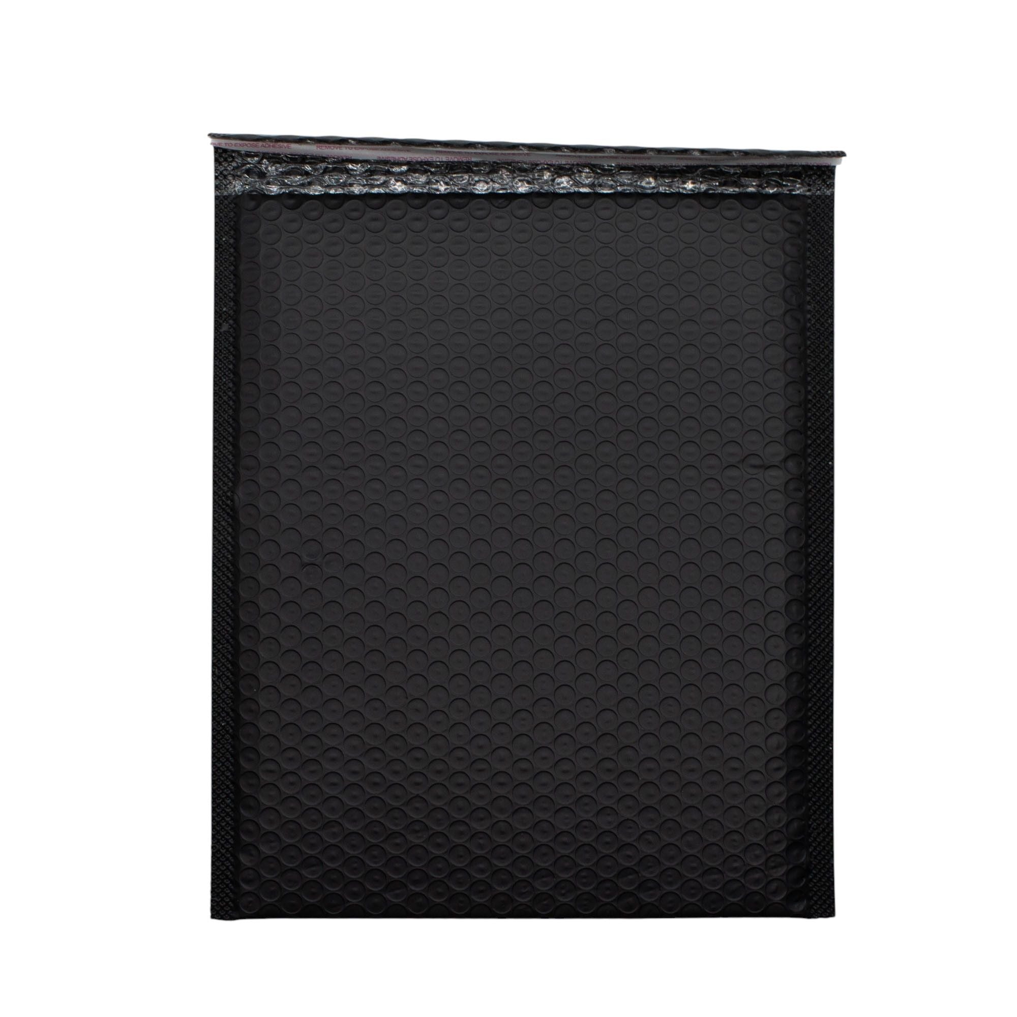 Black Poly Bubble Envelope for Secure Parcel Delivery 260x300mm