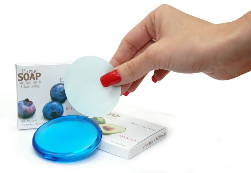 Coconut Paper Soaps for Convenient Cleansing on the Go