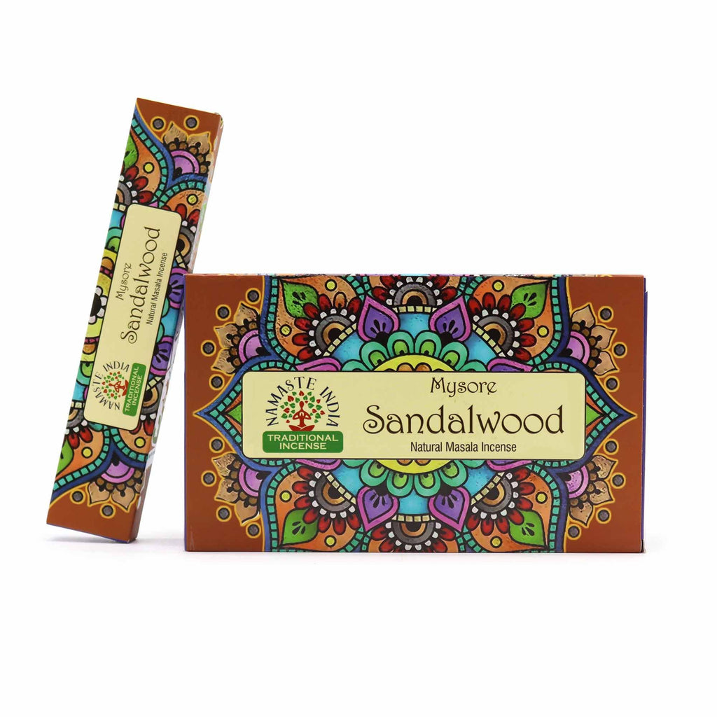 Namaste Mandala Masala Incense Sticks with Sandalwood Aroma Bliss