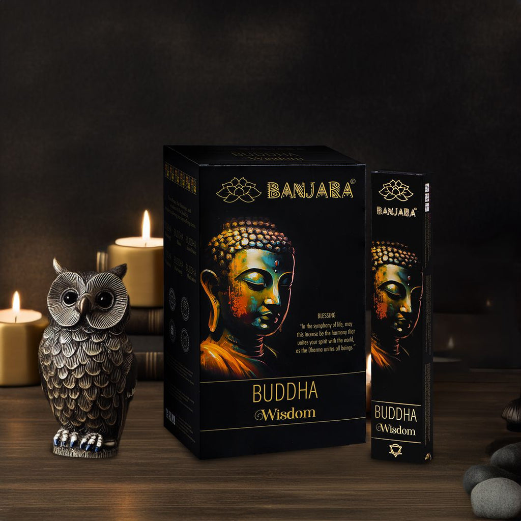 Banjara Buddha Wisdom Incense for Creating Peaceful Tranquil Spaces