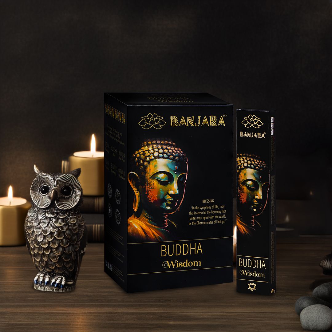 Banjara Buddha Wisdom Incense for Creating Peaceful Tranquil Spaces
