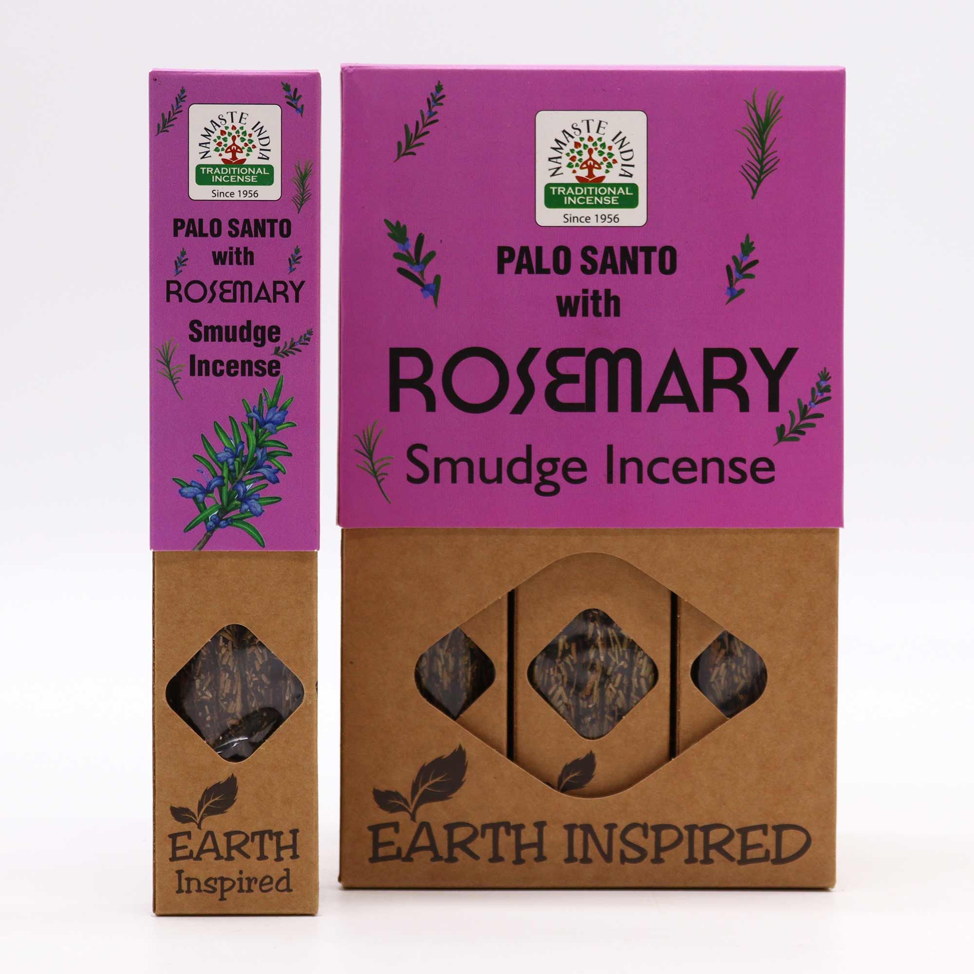 Earth Inspired Rosemary Smudge Incense for Home Fragrance