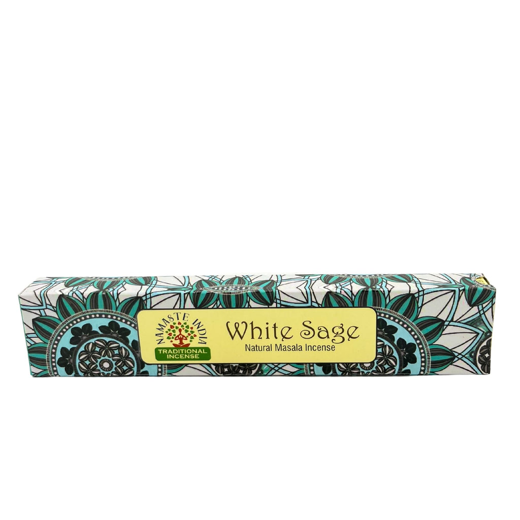 Namaste Mandala Masala Incense Sticks with White Sage Aroma