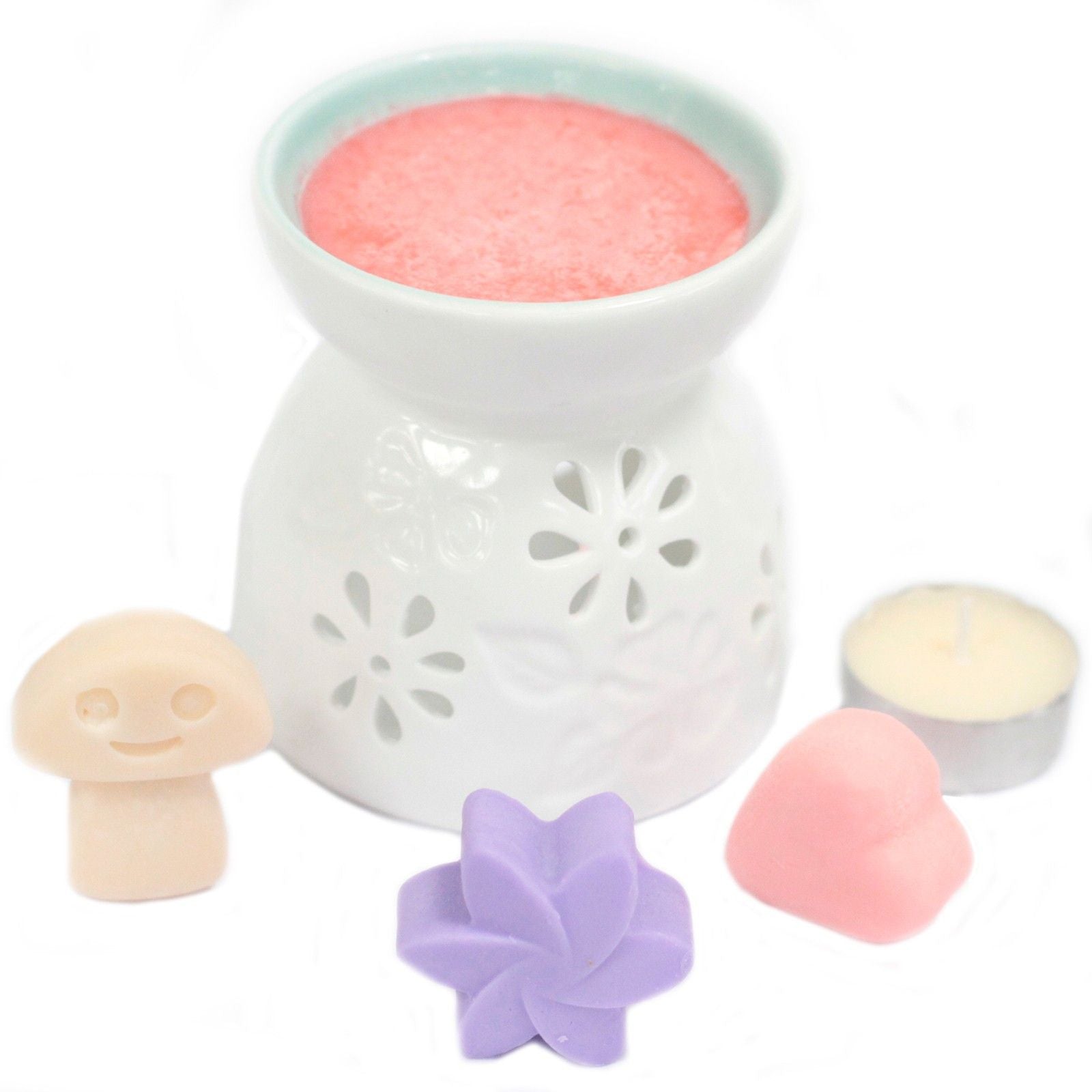Box of 6 Natural Soy Wax Melts with Cinnamon and Orange Scents