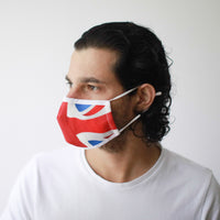 Reusable Union Jack Face Mask with Filter Pocket (Adult)