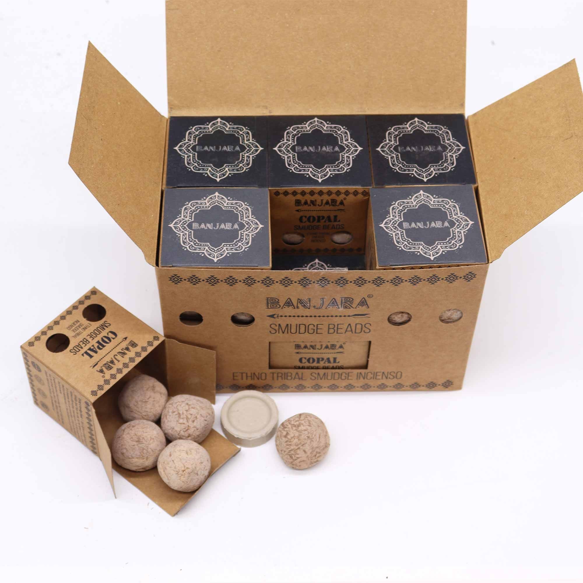 Banjara Smudge Beads Copal for Invigorating Aromatic Home Fragrance