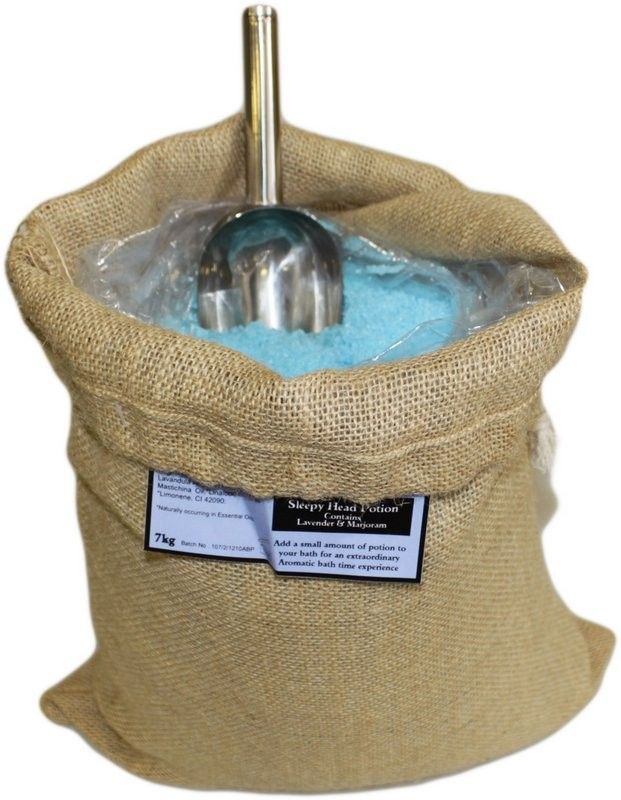 Sleepy Head Potion 7kg Hessian Sack for Relaxing Aromatherapy